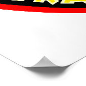 kathedraal in Straatsburg, ooievaars, Frankrijk, v Poster (Hoek)