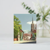 Kathedraal in Wroclaw (Breslau) Briefkaart (Staand voorkant)