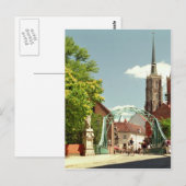 Kathedraal in Wroclaw (Breslau) Briefkaart (Voorkant / Achterkant)