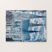 Kathedraal-katholieke religie uit Keulen Duitsland Legpuzzel (Horizontaal)