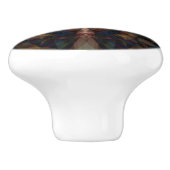 kathedraal keramische knop (Zijkant)