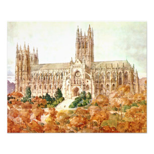 Kathedraal Kerk van Sint-Petrus en Sint-Paulus Foto Afdruk