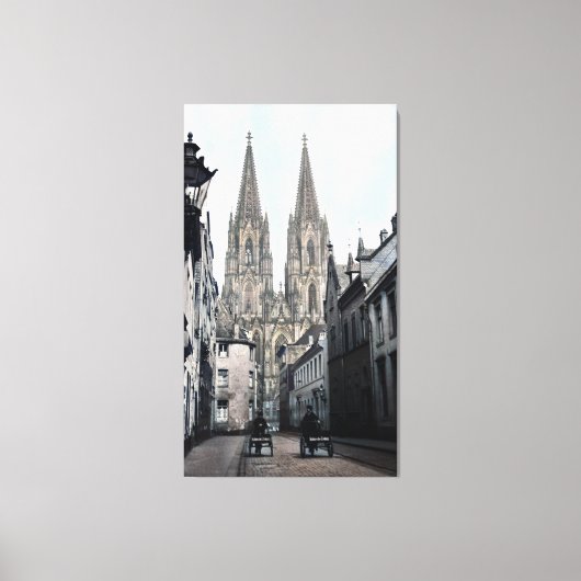 Kathedraal Kerk van St. Peter Cologne Duitsland 19 Canvas Afdruk (Voorkant)