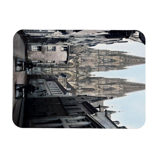 Kathedraal Kerk van St. Peter Cologne Duitsland 19 Magneet (Horizontaal)