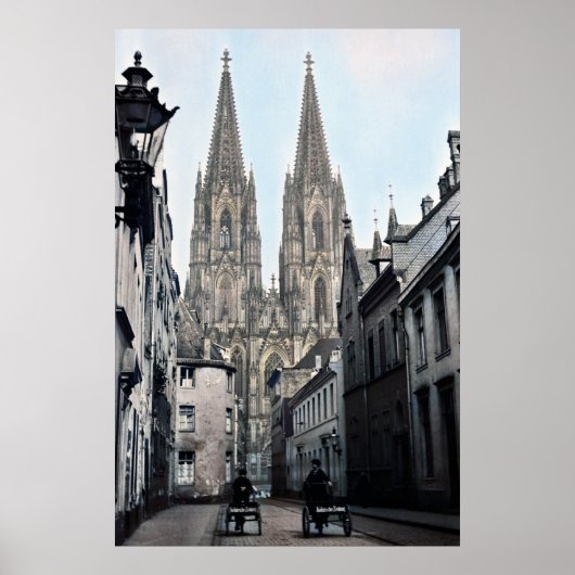 Kathedraal Kerk van St. Peter Cologne Duitsland 19 Poster (Voorkant)