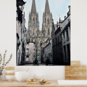 Kathedraal Kerk van St. Peter Cologne Duitsland 19 Poster (Keuken)