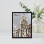 kathedraal münchen briefkaart (Staand voorkant)