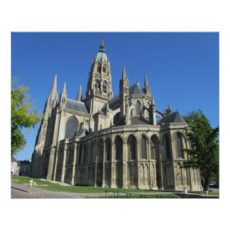 Kathedraal Notre-Dame, Bayeux, Frankrijk Perfect Poster