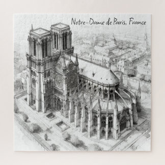 Kathedraal Notre-Dame de Paris, Frankrijk Legpuzzel