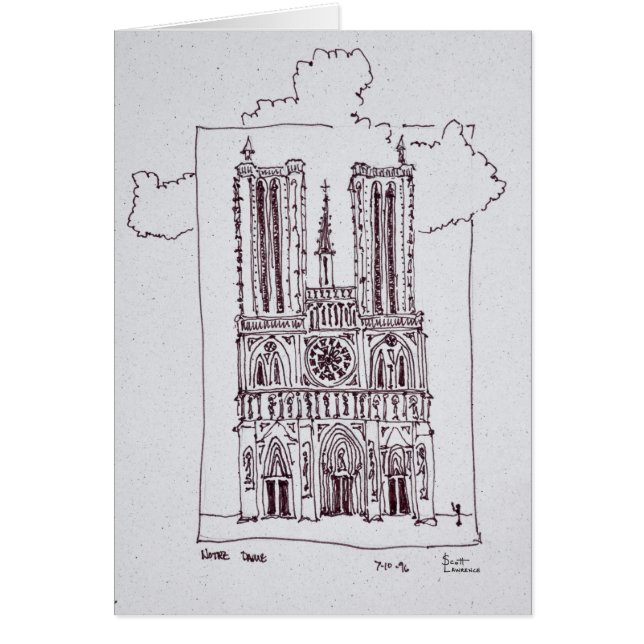 Kathedraal Notre-Dame de Paris | Ille de la Cite (Voorkant)