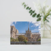 Kathedraal Notre-Dame Feestdagenkaart (Staand voorkant)