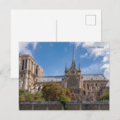 Kathedraal Notre-Dame Feestdagenkaart (Voorkant / Achterkant)