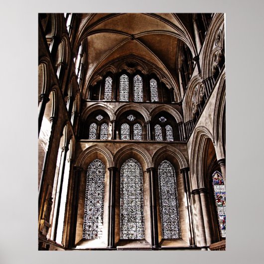 kathedraal poster (Voorkant)