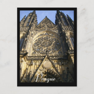 kathedraal praag briefkaart