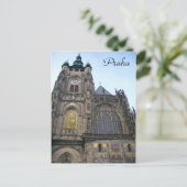kathedraal praha briefkaart (Staand voorkant)