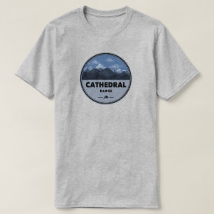 Kathedraal Range California Kamperen T-shirt