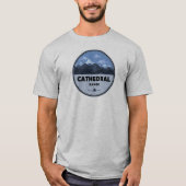 Kathedraal Range California Kamperen T-shirt (Voorkant)