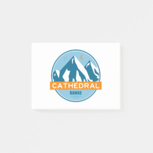 Kathedraal Range Californië Post-it® Notes