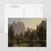 Kathedraal Rocks, Yosemite Valley door Bierstadt Briefkaart (Voorkant / Achterkant)