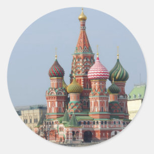 kathedraal ronde sticker