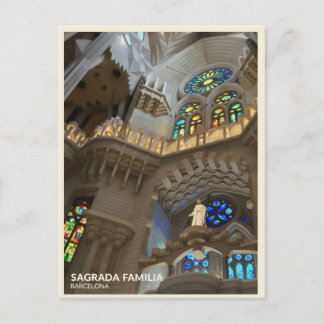 Kathedraal Sagrada Familia Briefkaart