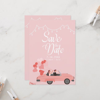 Kathedraal Save the Date Uitnodiging voor een brui