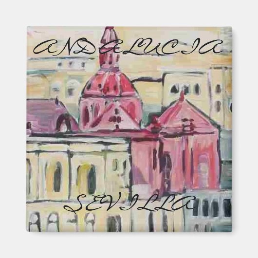 Kathedraal_Sevilla, SEVILLA, ANDALUSIË Magneet (Voorkant)