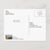 Kathedraal Spires-formaties Colorado Beterschap Briefkaart (Achterkant)