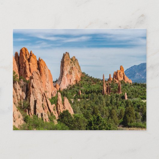 Kathedraal Spires Formations Colorado Briefkaart (Voorkant)