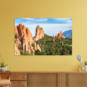 Kathedraal Spires Formations Colorado Canvas Afdruk (Insitu (Woonkamer))