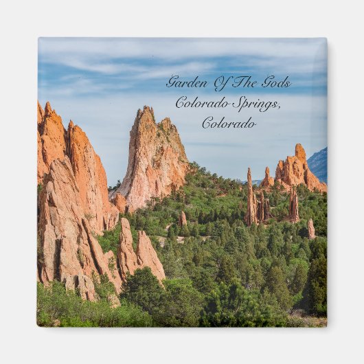 Kathedraal Spires Formations Colorado Magnet (Voorkant)