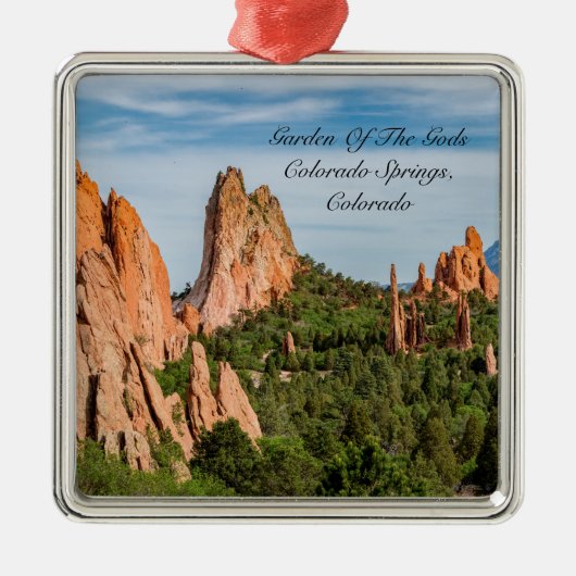 Kathedraal Spires Formations Colorado Ornament (Voorkant)