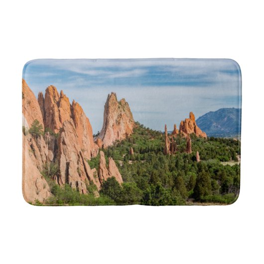 Kathedraal Spitsen Formaties Colorado Badmatten (Voorkant)