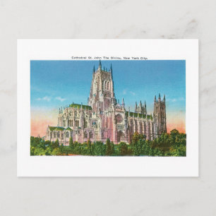 Kathedraal St. John the Divine, NYC Briefkaart