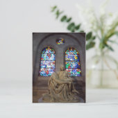 kathedraal standbeeld briefkaart (Staand voorkant)