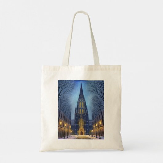 kathedraal tote bag (Achterkant)