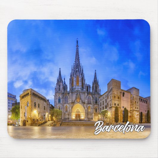 Kathedraal van Barcelona, Barcelona, Spanje Muismat (Voorkant)