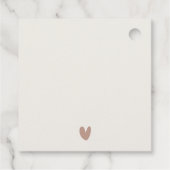 Kathedraal van Barcelona Spanje Waterverf Bruiloft Bedankjes Labels (Achterkant)