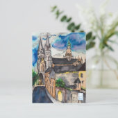 Kathedraal van Bayeux Frankrijk Briefkaart (Staand voorkant)