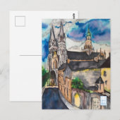 Kathedraal van Bayeux Frankrijk Briefkaart (Voorkant / Achterkant)