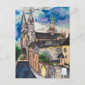 Kathedraal van Bayeux Frankrijk Briefkaart (Voorkant)