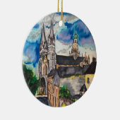 Kathedraal van Bayeux Frankrijk Keramisch Ornament (Rechts)