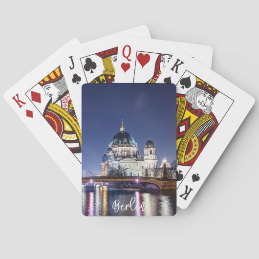 Kathedraal van Berlijn in Berlijn, Duitsland Pokerkaarten (Achterkant)