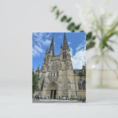Kathedraal van Bordeaux (Saint-André de Bordeaux)  Feestdagenkaart (Staand voorkant)