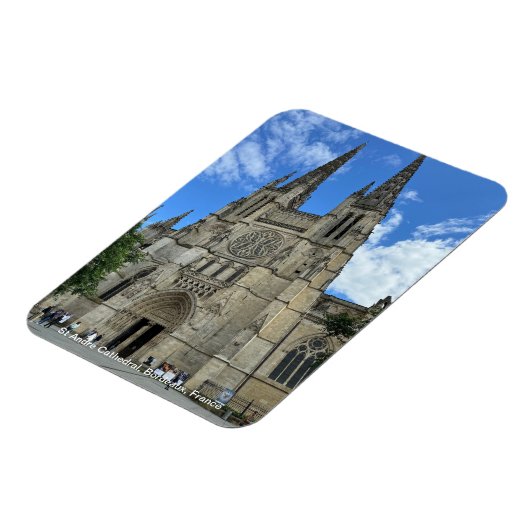 Kathedraal van Bordeaux (Saint-André de Bordeaux)  Magneet (Linkerzijde)
