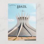 Kathedraal van Brasília in Brazilië Briefkaart (Voorkant)