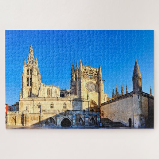 Kathedraal van Burgos Legpuzzel (Horizontaal)