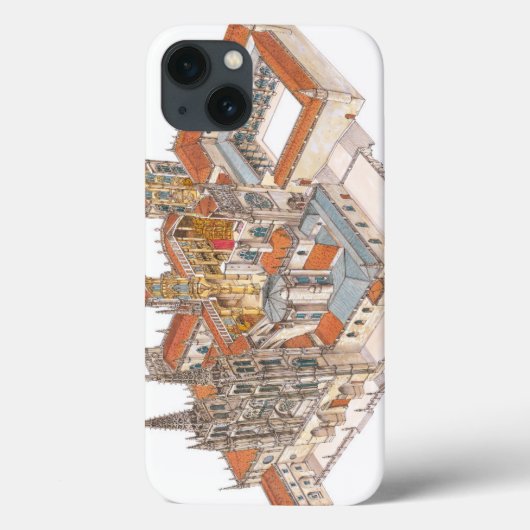 Kathedraal van Burgos. Spanje Case-Mate iPhone Case (Achterkant)