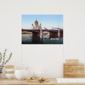 Kathedraal van Christus de Verlosser in Moskou (19 Poster (Keuken)
