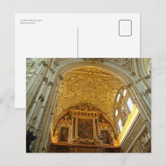 Kathedraal van Cordoba, Spanje Briefkaart (Voorkant / Achterkant)